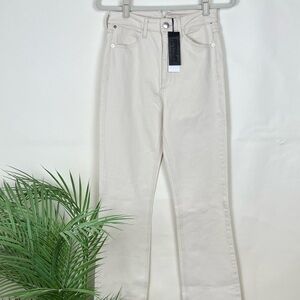 NWT SPRWMN x Revolve Micro Flare Denim Jeans